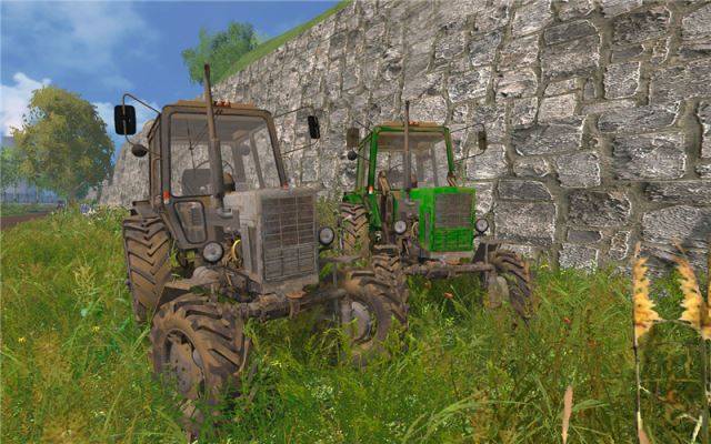 Мод "Пак МТЗ 102 с турбиной Финал" для Farming Simulator 2015