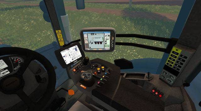 Мод "CLAAS Axion 850 v 1.2 Black Edition" для Farming Simulator 2015