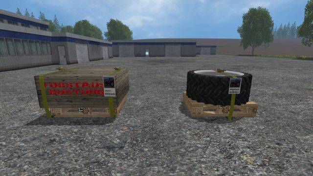 Мод "Steyr 8130A Turbo SK2 Electronic v 1.0 Twin tires & Snow chains" для Farming Simulator 2015