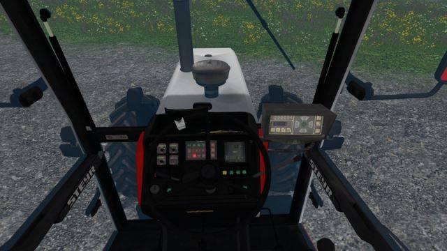 Мод "Steyr 8130A Turbo SK2 Electronic v 1.0 Twin tires & Snow chains" для Farming Simulator 2015