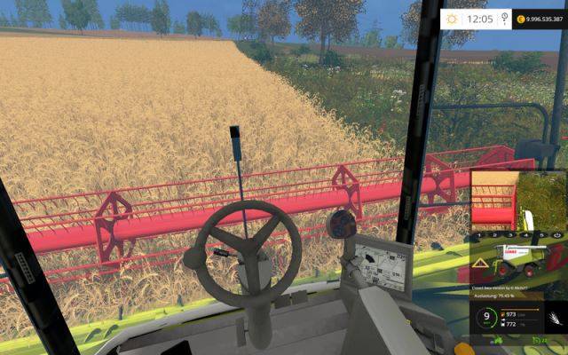 Мод "Claas Lexion 580/600 v 1.6" для Farming Simulator 2015