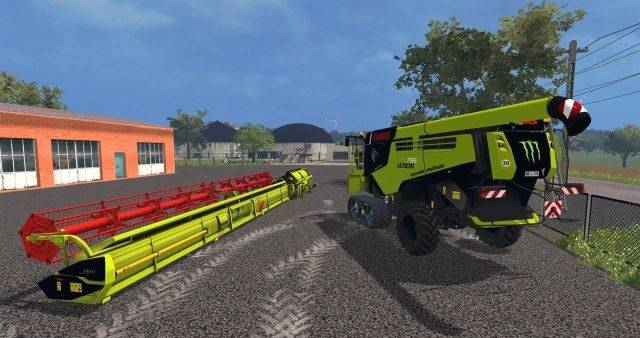 Мод "Claas Lexion 795 v 1.2" для Farming Simulator 2015