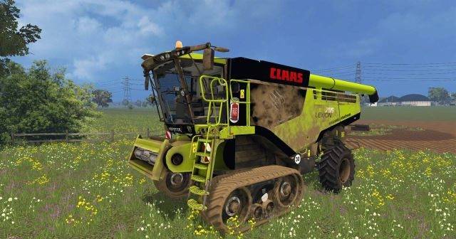 Мод "Claas Lexion 795 v 1.2" для Farming Simulator 2015