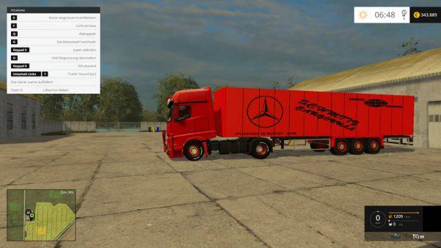 Мод "Mercedes MP4 Tuning v 4.0" для Farming Simulator 2015