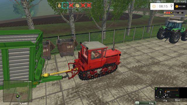 Мод "Скрипт Raise hydraulics v 3.51" для Farming Simulator 2015