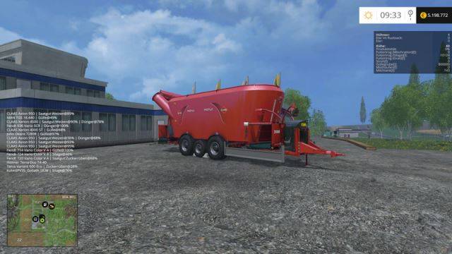 Мод "Kuhn SPV Goliath Pack v 1.0" для Farming Simulator 2015