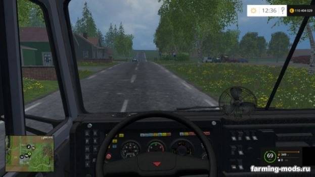 Мод "Камаз 55111 by SP" для Farming Simulator 2015