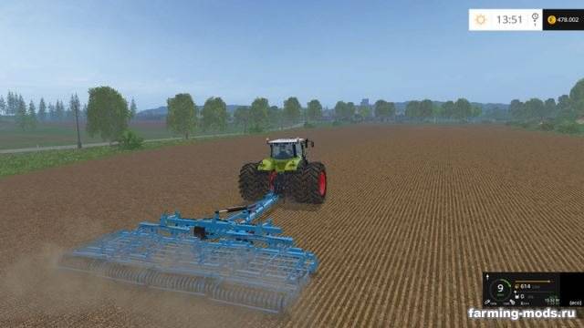 Мод "Lemken Gigant 800 carrier system v 1.0" для Farming Simulator 2015