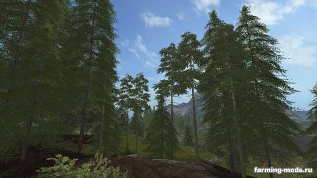 Мод "Placeable Pine (Standard Set) v 1.3" 