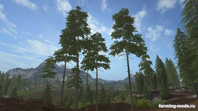 Мод "Placeable Pine (Standard Set) v 1.3" 