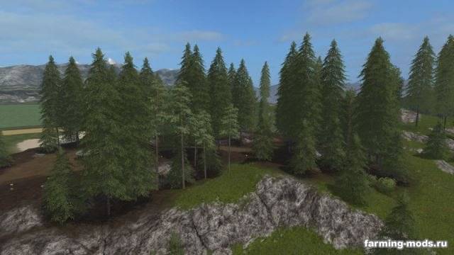 Мод "Placeable Pine (Standard Set) v 1.3" 