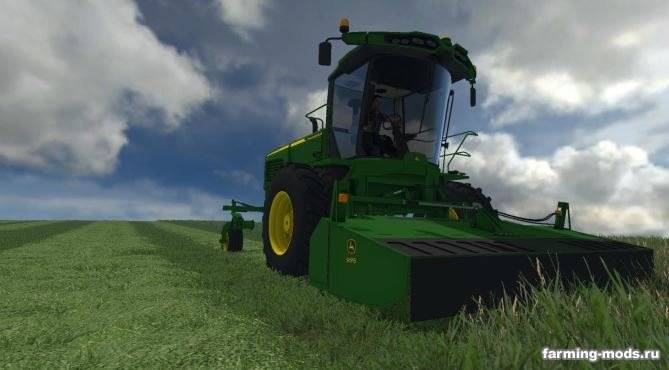 Мод "John Deere W260 with 995 rotary cutter v 1.0" для Farming Simulator 2015