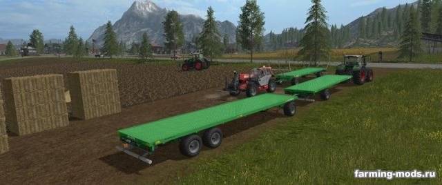 Мод "Pack Joskin Wago BaleTrailer v 1.0.4 Autoload" 