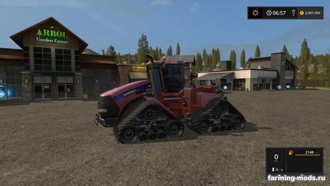 Мод "Case IH Quadtrac 620 with color choice v 1.0" 