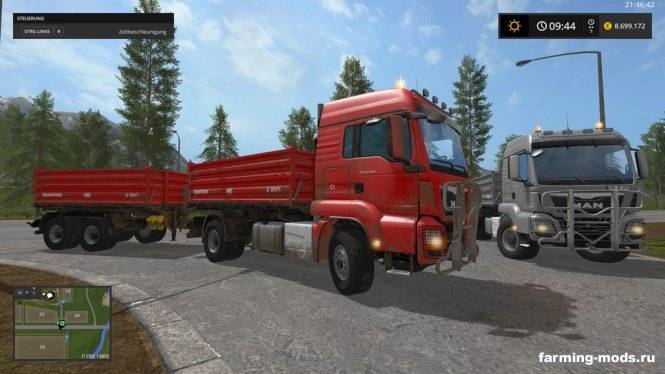 Мод "Пак MAN TGS 18.440 Tipper Pack" 