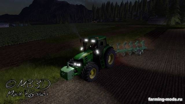 Мод "John Deere 7430/7530 Premium by MB3D v 1.1" 