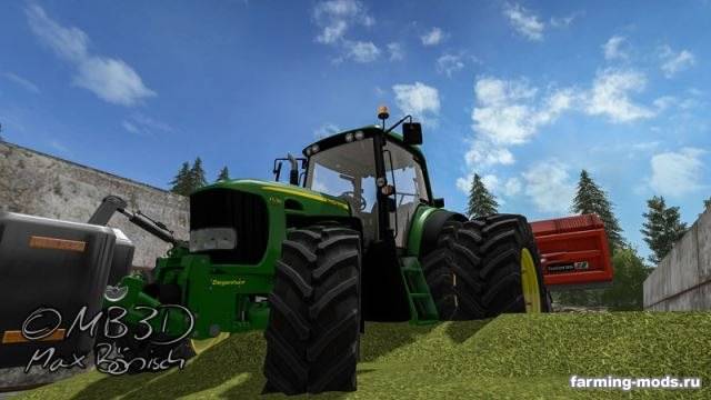 Мод "John Deere 7430/7530 Premium by MB3D v 1.1" 