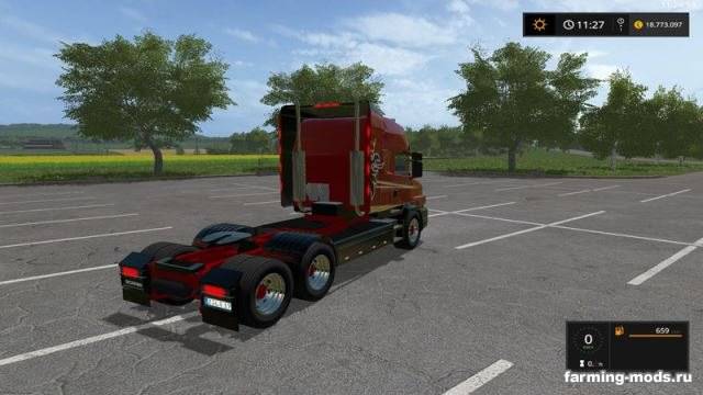 Мод "Scania T164 3-axle v 1.0" 