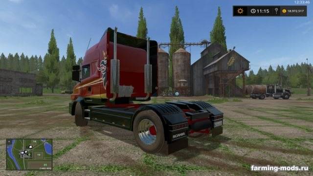 Мод "Scania T164 2-axle v 1.0" 