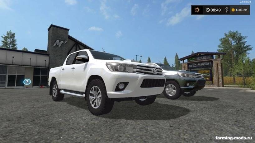 Мод "Toyota Hilux v 1.0" 