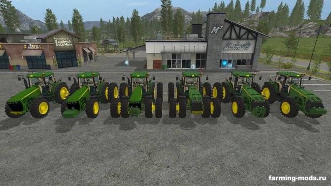 Мод "John Deere 8520/8530 v 1.0" 