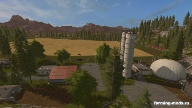 Мод "Карта Silvercrest Valley v 3.0.0.1 Chopped Straw" 