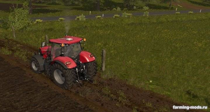 Мод Скрипт Mud particuLles mod v 1.0 для Farming Simulator 2017