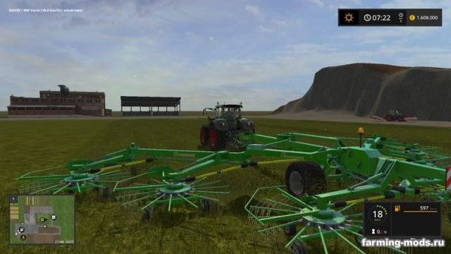 Мод "Krone Swadro 2000 v 1.17" 