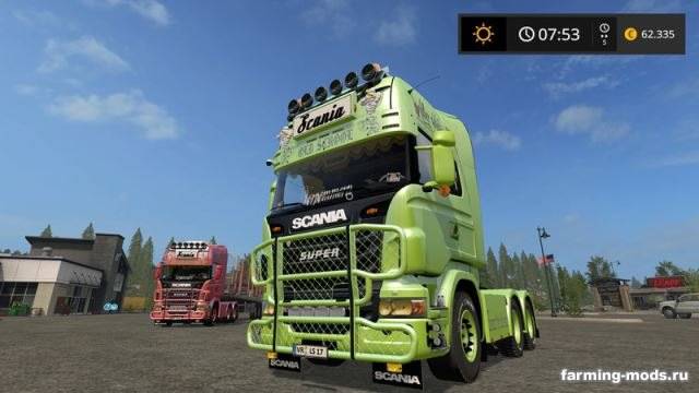 Мод "Scania V8 Old School v 1.1" 