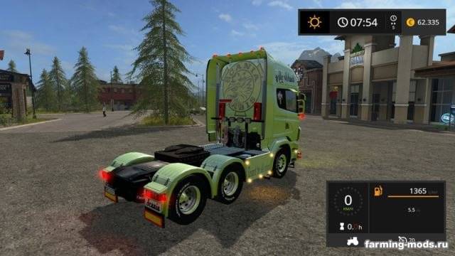 Мод "Scania V8 Old School v 1.1" 