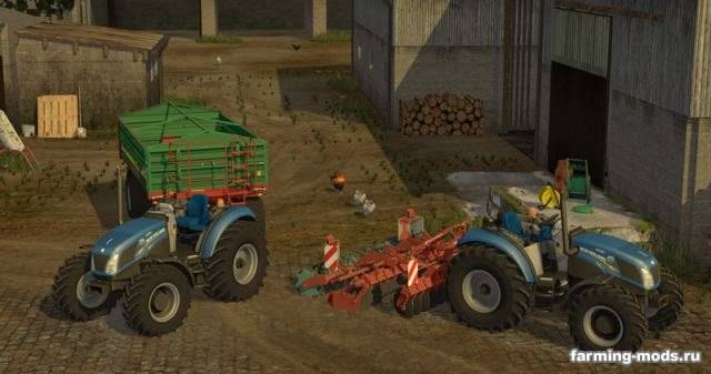 Мод "New Holland T4 75 Garden Edition v 1.2" 