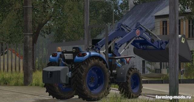 Мод "New Holland T4 75 Garden Edition v 1.2" 