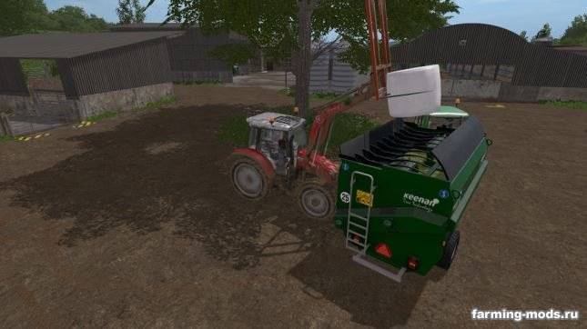 Мод "Keenan Mech Fibre 340 Feeder Wagon v 1.1" 