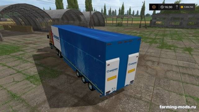 Мод "Truck trailer v 1.0 wsb" 