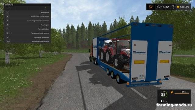 Мод "Truck trailer v 1.0 wsb" 