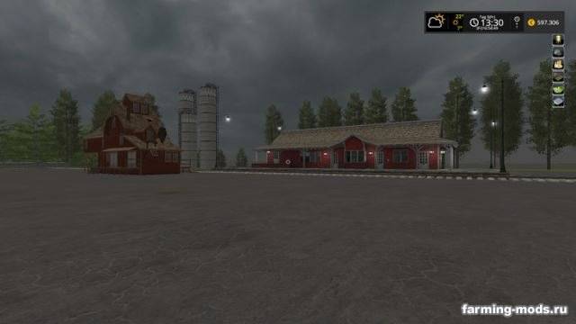 Мод "Карта Land between the mountains v 1.3" 