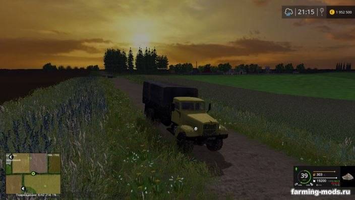 Мод "Краз 214 v 1.0" для Farming Simulator 2015