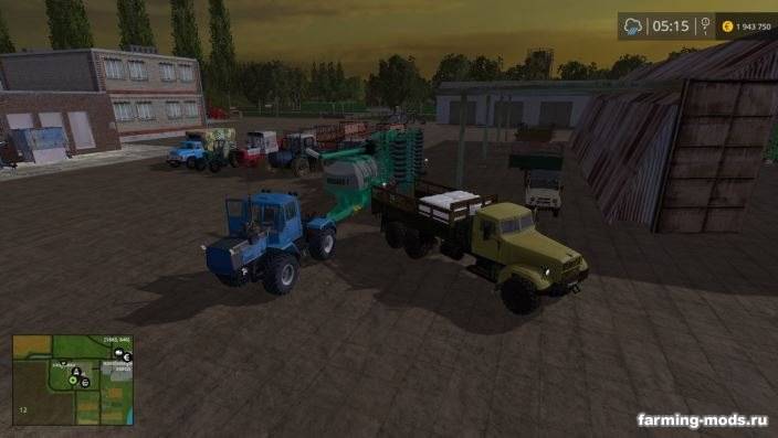 Мод "Краз 214 v 1.0" для Farming Simulator 2015