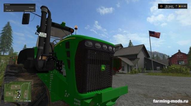 Мод "John Deere 9630T v 1.0.0.1" 