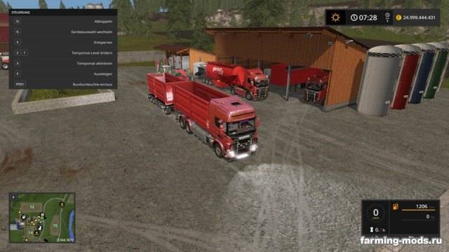 Мод "Scania V8 HKL v 1.0.2.0" 