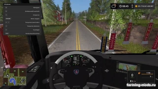 Мод "Scania V8 HKL v 1.0.2.0" 