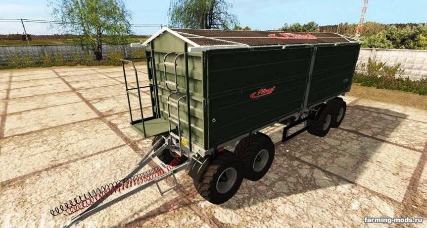 Мод "Fliegl 3-Seiten Kipper 4-axle bogie v 1.0" 