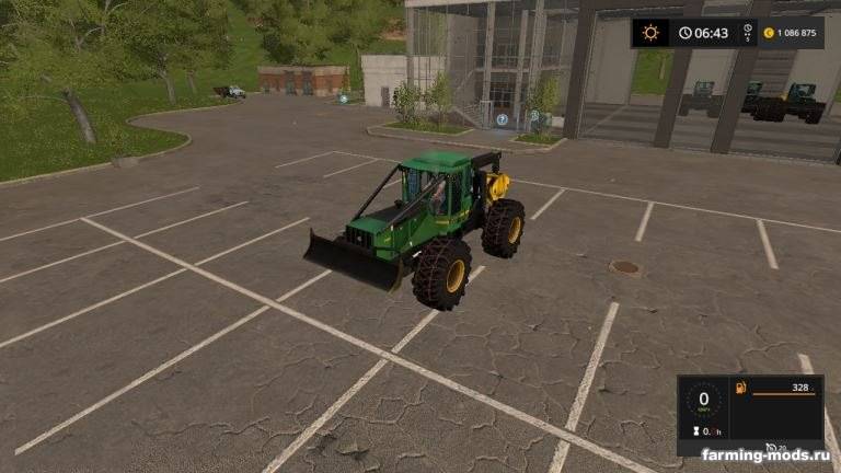 Мод "John Deere 748H  v 1.0" 