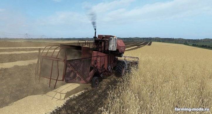 Мод Енисей 1200-1 v 1.0 для Farming Simulator 2017