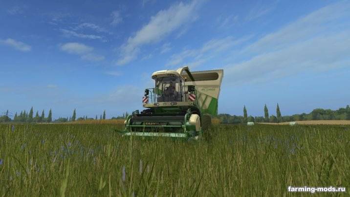 Мод Krone Big X 1100 Cargo v 1.0 для Farming Simulator 2017