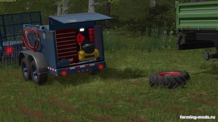 Мод "Field Service Trailer v 1.1" 