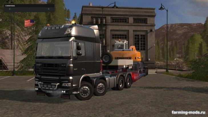 Мод "DAF XF Euro5 Camion v 1.0" 