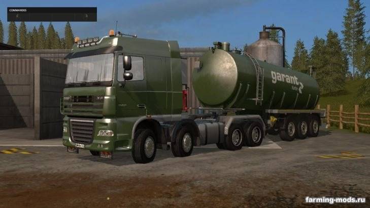 Мод "DAF XF Euro5 Camion v 1.0" 