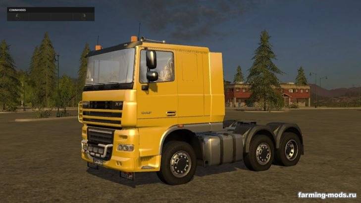 Мод "DAF XF Euro5 Camion v 1.0" 