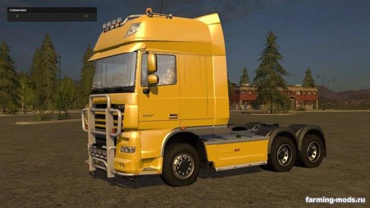 Мод "DAF XF Euro5 Camion v 1.0" 